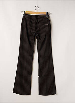 Pantalon chino tissage popeline taille normale marron FREEMAN T.PORTER femme