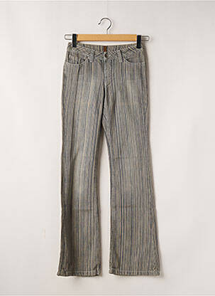 Jeans bootcut stretch taille basse bleu TEDDY SMITH femme