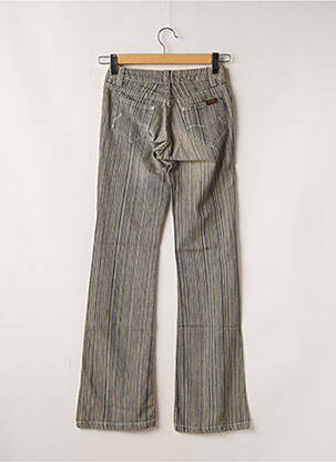 Jeans bootcut stretch taille basse bleu TEDDY SMITH femme