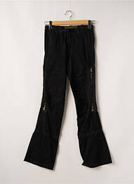 Pantalon cargo poches noir FREEMAN T.PORTER femme