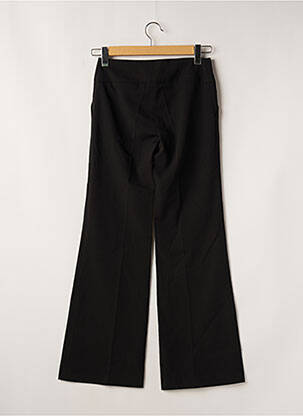Pantalon droit stretch taille normale noir SCHOOL RAG femme