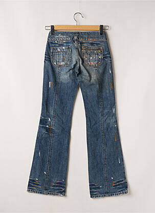 Jean coupe flare taille basse taille basse bleu RWD femme