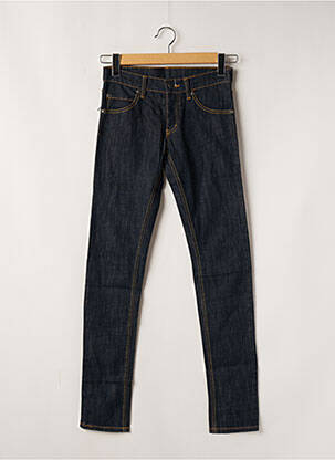 Jeans coupe slim tissage brut taille normale bleu CHEAP MONDAY femme
