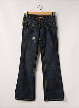 Jean coupe flare taille normale taille normale bleu BLEND femme