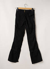 Pantalon cargo noir FREEMAN T.PORTER pour femme seconde vue