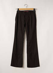 Pantalon chino marron FREEMAN T.PORTER pour femme seconde vue