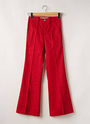 Pantalon flare rouge FREEMAN T.PORTER pour femme seconde vue