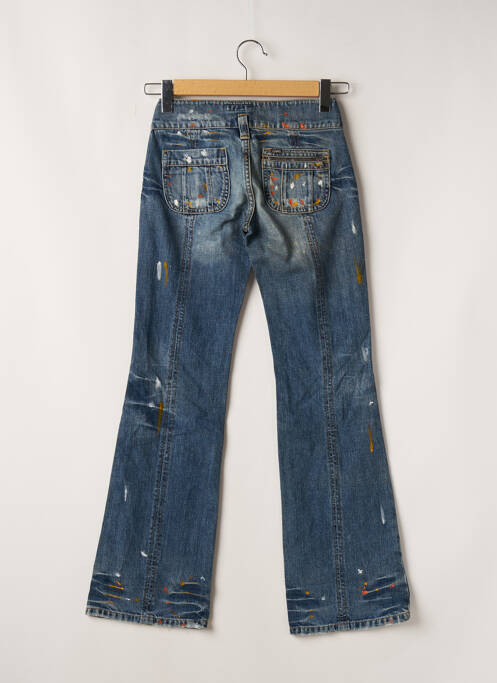 Jean coupe flare bleu RWD pour femme