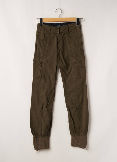 Pantalon cargo vert FREEMAN T.PORTER pour femme