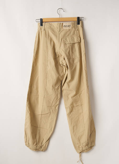 Pantalon droit beige SCHOOL RAG pour femme