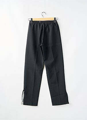 Pantalon droit tissage crêpe taille normale noir BUFFALO femme