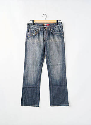 Jeans coupe droite taille normale taille normale bleu BLEND SHE femme