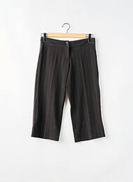 Pantacourt coupe droite taille basse noir BLEND SHE femme
