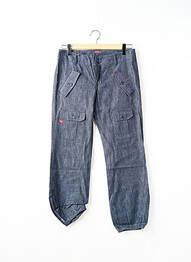 Pantalon cargo taille normale taille normale bleu BE YOU K femme