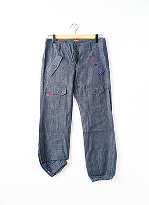 Pantalon cargo taille normale taille normale bleu BE YOU K femme