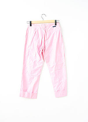 Pantacourt coupe droite taille normale rose BE YOU K femme
