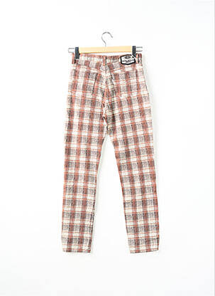Pantalon slim stretch taille normale marron BONAVENTURE femme