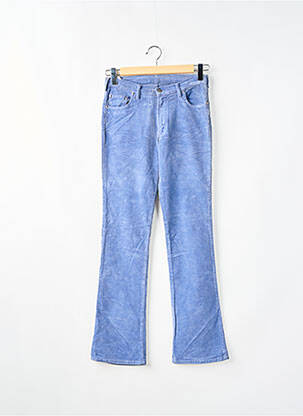 Pantalon slim stretch taille normale violet CIMARRON femme