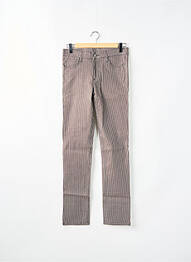 Pantalon slim stretch taille normale gris CHEAP MONDAY femme