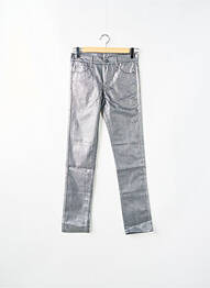 Pantalon slim stretch taille normale gris CHEAP MONDAY femme