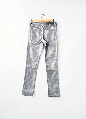 Pantalon slim stretch taille normale gris CHEAP MONDAY femme