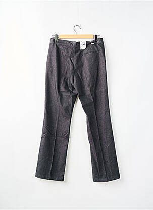 Pantalon droit fermeture zippée sous rabat boutonné taille normale gris CARHARTT femme