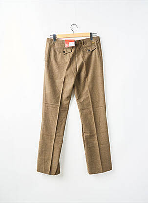 Pantalon chino fermeture zippée sous rabat boutonné taille normale vert EPURE femme