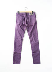 Jeans coupe slim violet BE YOU K pour femme seconde vue