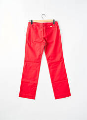 Pantalon droit rouge DICKIES pour femme seconde vue