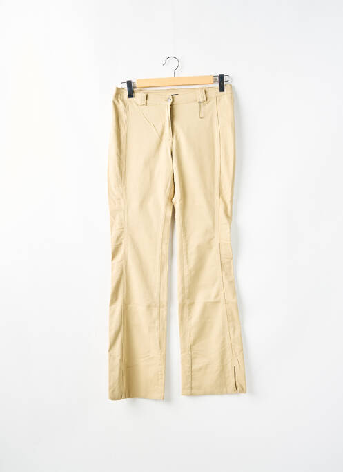 Pantalon droit beige DDP pour femme