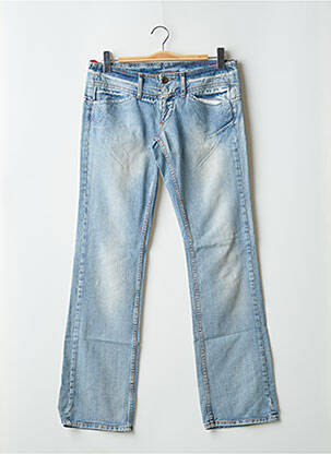 Jeans bootcut poches taille basse bleu FREEMAN T.PORTER femme