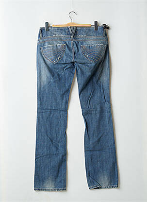 Jeans bootcut poches taille basse bleu FREEMAN T.PORTER femme