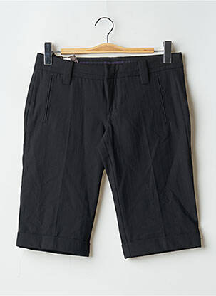 Bermuda taille basse taille basse noir FREEMAN T.PORTER femme