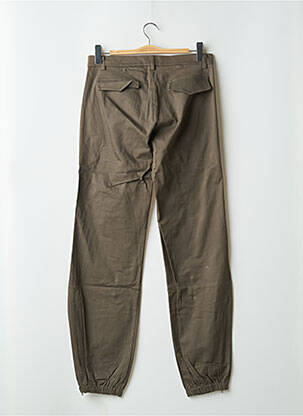 Pantalon droit stretch taille normale vert PHARD femme