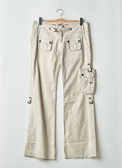 Pantalon cargo beige FREEMAN T.PORTER pour femme seconde vue