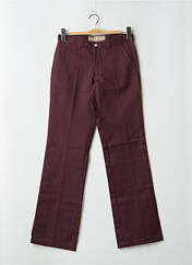 Pantalon droit rouge FREEMAN T.PORTER pour femme seconde vue