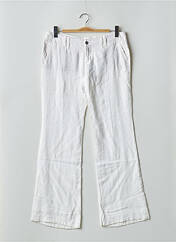 Pantalon flare blanc FREEMAN T.PORTER pour femme seconde vue