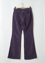 Pantalon flare violet FREEMAN T.PORTER pour femme seconde vue