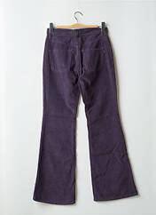 Pantalon flare violet FREEMAN T.PORTER pour femme seconde vue