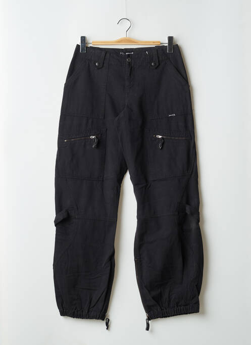 Pantalon cargo poches taille normale noir PHARD femme