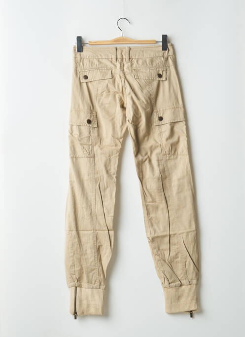 Pantalon cargo beige FREEMAN T.PORTER pour femme
