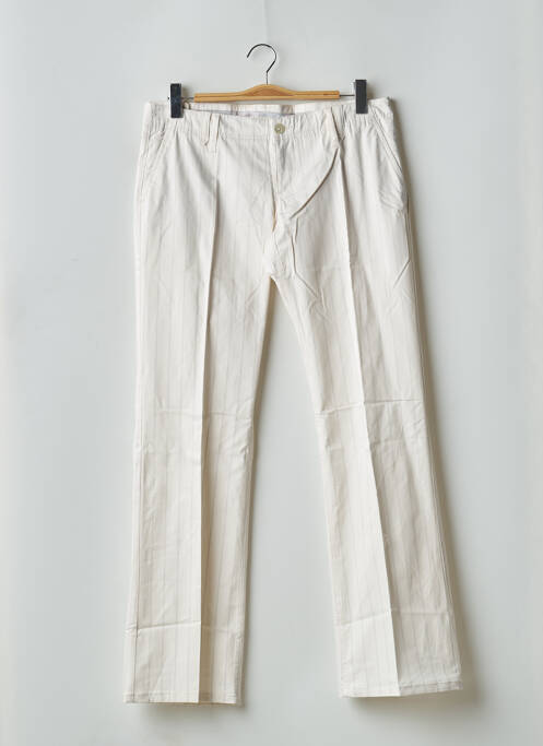 Pantalon chino blanc FREEMAN T.PORTER pour femme