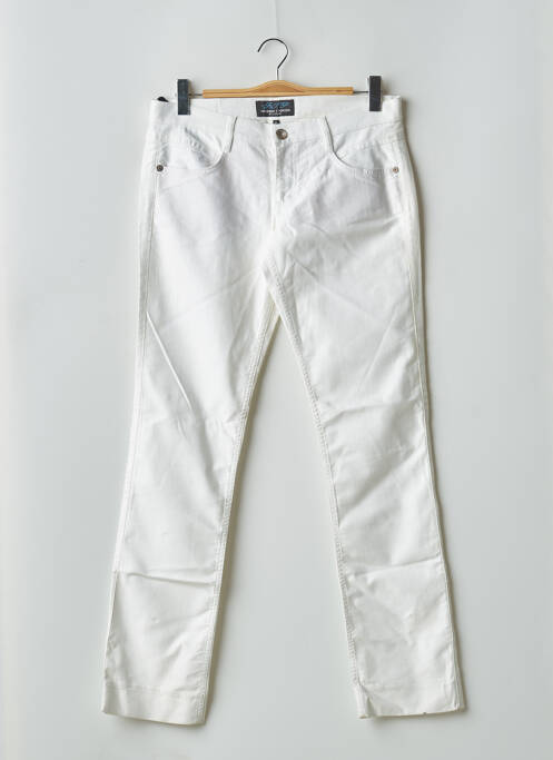 Pantalon droit blanc FREEMAN T.PORTER pour femme