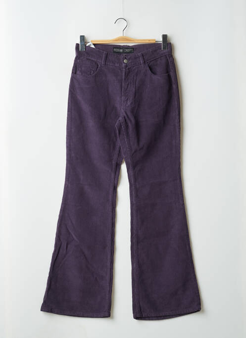 Pantalon flare violet FREEMAN T.PORTER pour femme