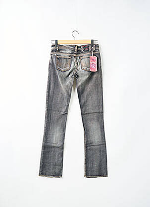 Jeans bootcut stretch taille basse bleu KAPORAL femme