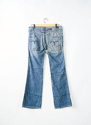 Jeans bootcut stretch taille basse bleu LOIS femme