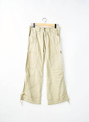 Pantalon flare taille basse taille basse vert LOIS femme