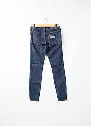 Jeans coupe slim tissage brut taille normale bleu LORD RICHARDS femme