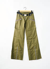 Pantalon flare taille normale taille normale vert LA BRIGADA INTERNACIONAL femme