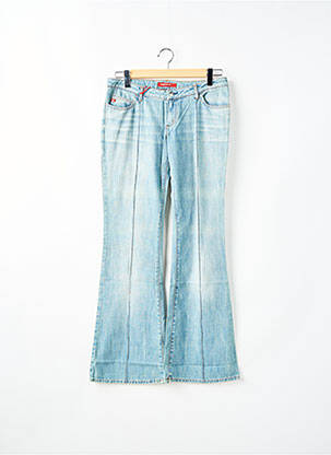 Jean coupe flare stretch taille basse bleu MISS SIXTY femme
